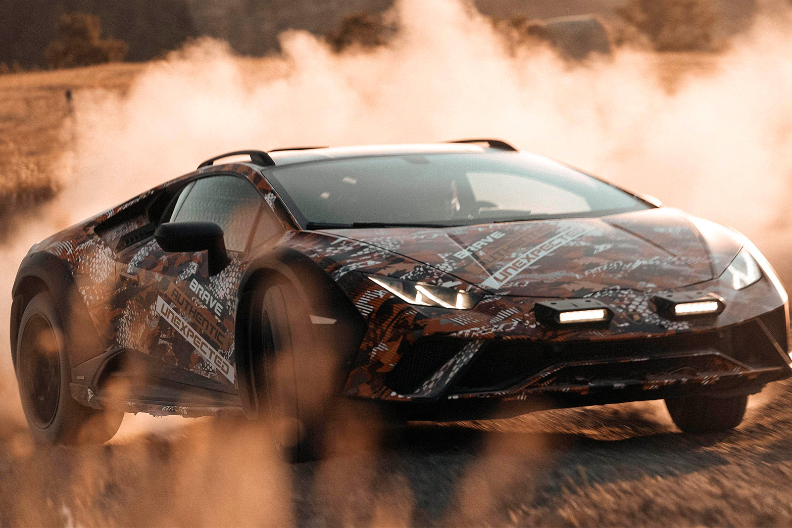 Lamborghini Huracan горит